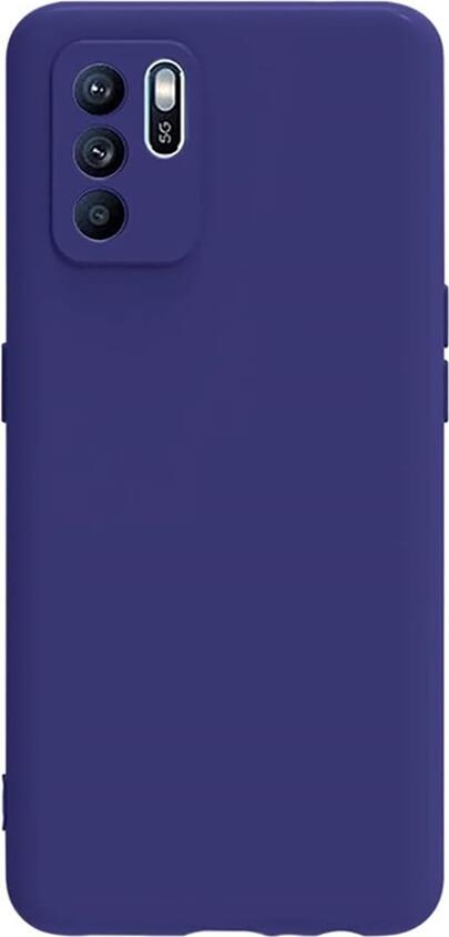 Husa Helmet din Silicon Lichid pentru Oppo Reno 6, Cover Protector Mat Shockproof, Anti-Alunecare si Rezistenta la Praf cu Margini Ridicate