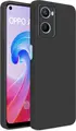 Helmet Liquid Silicone Case for Oppo A96, Matte Anti-Fingerprint Soft Cover, Shockproof and Dust Resistant Protective Shell with Raised Edges