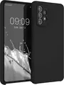 Helmet Liquid Silicone Protective Case for Samsung Galaxy A72, 6.7 inch Shock-Resistant Anti-Scratch Cover with Impact Distribution Grid Design