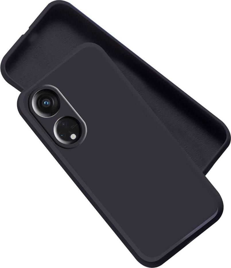 Husa Helmet din Silicon Lichid pentru Oppo Reno 8T, Cover Protector Mat Shockproof, Anti-Amprente si Anti-Alunecare, 6.43 inch