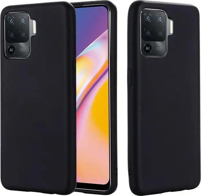 Liquid Silicone Case for Oppo Reno 5 Lite, Shockproof Matte Protective Cover with Raised Edges and Precise Cutouts, Dust Resistant, 6.43 inch