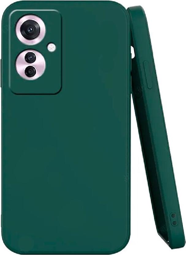 WOO Case Liquid Silicone Oppo Reno 11F, Green