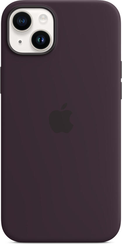 Apple Silicone Case with MagSafe for iPhone 15 Plus and iPhone 14 Plus, Soft-touch Exterior with Microfiber Lining, Slim Protective Cover