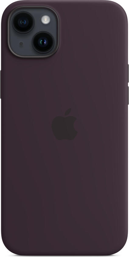 Apple Silicone Case with MagSafe for iPhone 15 Plus and iPhone 14 Plus, Soft-touch Exterior with Microfiber Lining, Slim Protective Cover