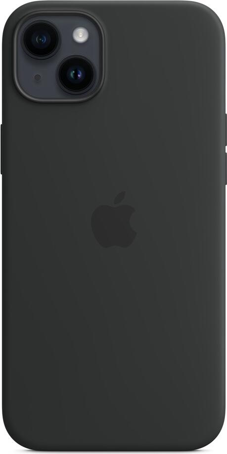 Apple Silicone Case with MagSafe for iPhone 15 Plus and iPhone 14 Plus, Shock-Resistant Soft-Touch Protective Cover, 6.7 inch