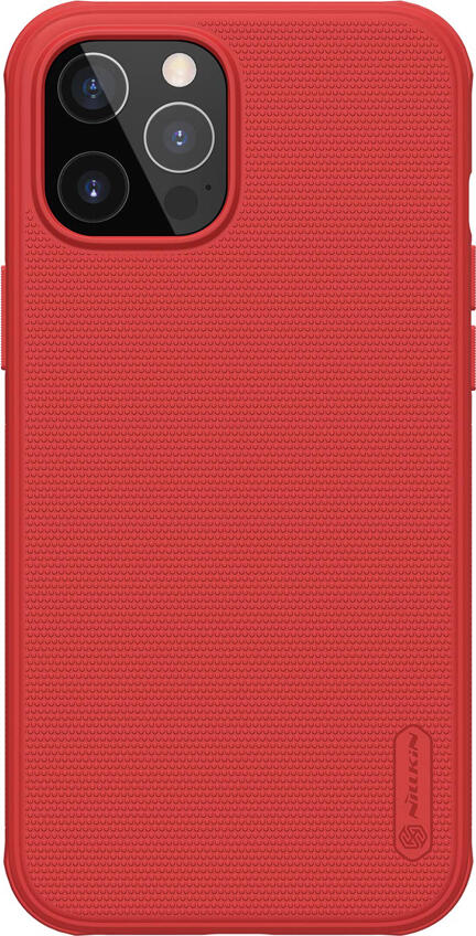 Nillkin Super Frosted Shield Pro Case for Apple iPhone 12 and iPhone 12 Pro 6.1", Matte PC and TPU Shockproof Cover with Built-in Magnet, Anti-Fingerprint