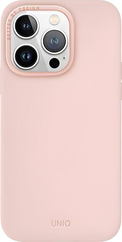 Uniq Case for iPhone 15 Pro Hybrid Magclik Charging Lino Hue, Pink