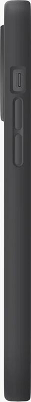 Husa UNIQ Lino Hue MagClick Charging pentru iPhone 14 (6.1"), Silicon Lichid Hybrid Silicore cu Captusala de Microfibra, Compatibila MagSafe, Gri