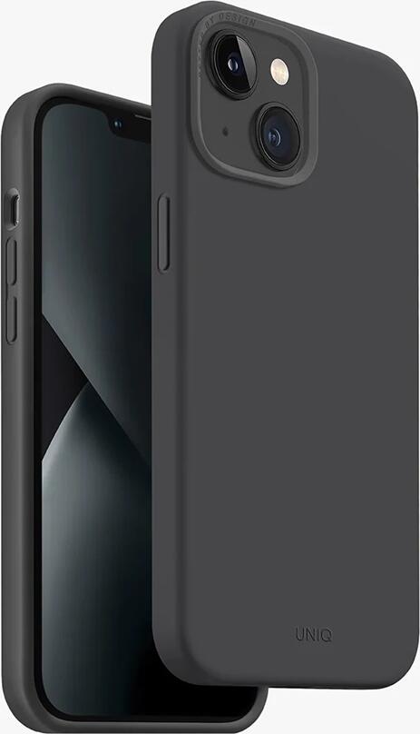 Uniq Case for iPhone 14 Hybrid Magclik Charging Lino Hue, Grey