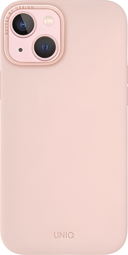 Uniq Case for iPhone 15 Hybrid Magclik Charging Lino Hue, Pink