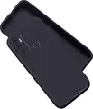 Чехол Helmet из мягкого TPU для Oppo A53, 6.5 дюйма, черный прозрачный противоударный защитный кейс, противоскользящий и пылезащитный с приподнятыми краями
