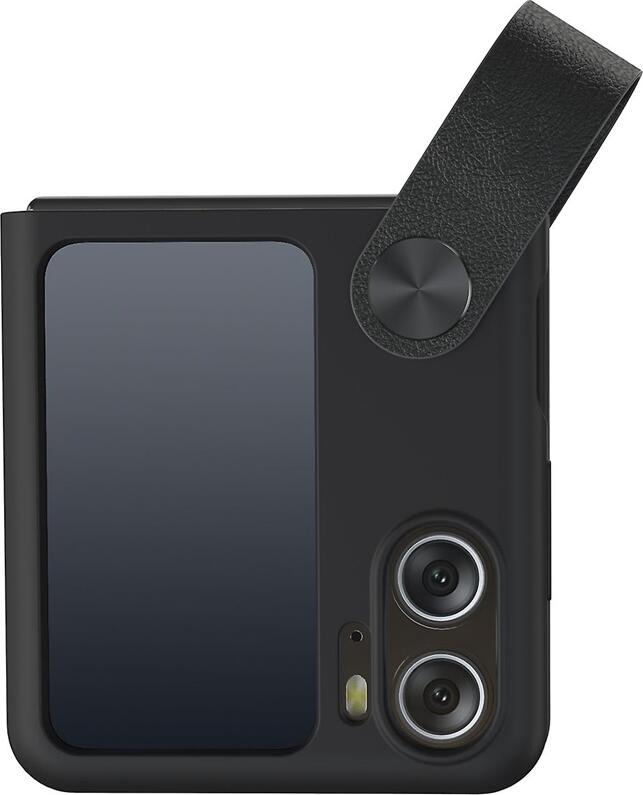 Liquid Silicone Case for Oppo Find N2 Flip, Shockproof Matte Protective Cover with Wrist Strap and Camera Protection