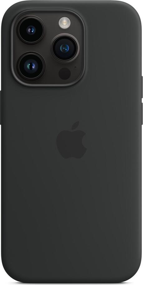 Apple iPhone 14 Pro Silicone Case with MagSafe, Protective Soft-Touch Silicone Cover with Microfiber Lining and Built-in Magnets, 6.1 inch