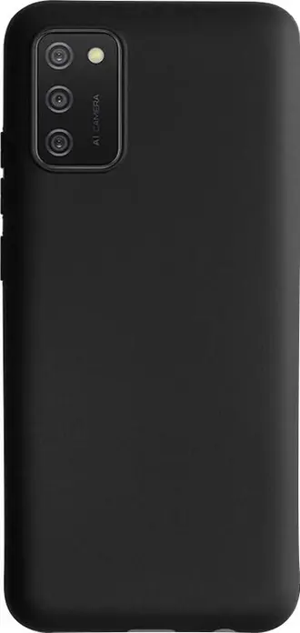 Helmet Liquid Silicone Protective Case for Samsung Galaxy A03s, 6.5 inch Shock-Resistant Flexible Cover with Grid Impact Distribution Design