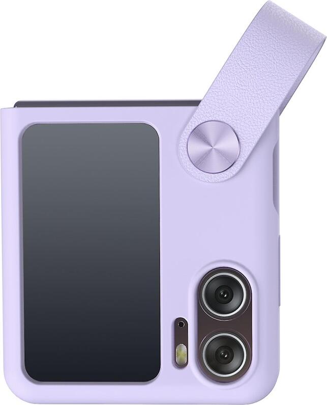 Чехол Nillkin Flex Flip для Oppo Find N2 Flip из жидкого силикона, разъемной конструкции с интегрированным ремешком-подставкой и защитой от падений