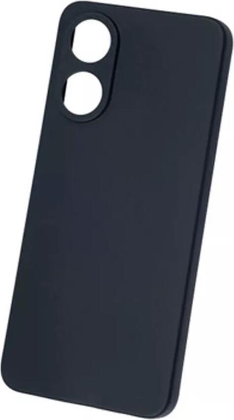 Helmet Shockproof Case for Oppo A78 4G, Black Transparent TPU Flexible Cover, Anti-Slip Shock Resistant Protective Case with Raised Edges, 6.43"