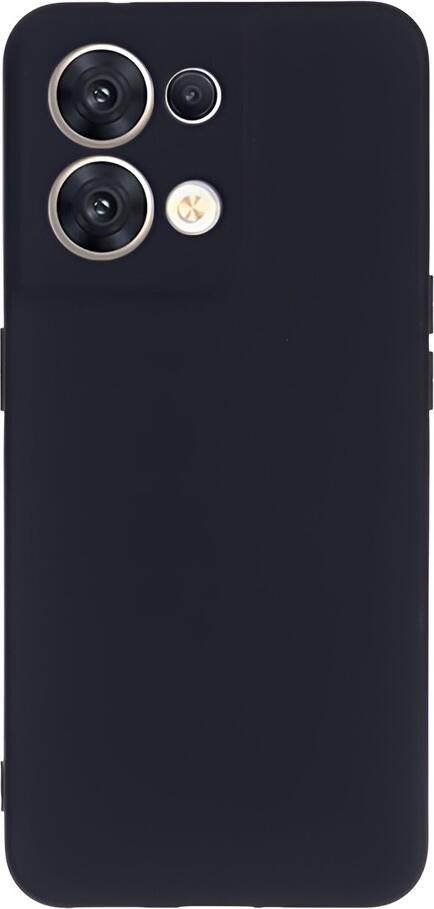 Helmet Case Liquid Silicone Oppo Reno 8, Black