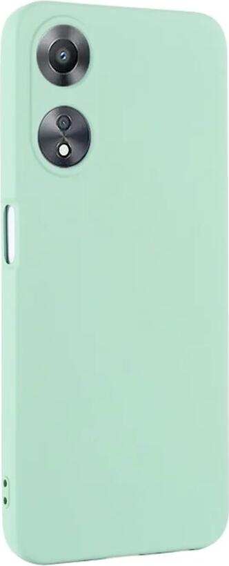 Helmet Case Liquid Silicone Oppo A58, Green
