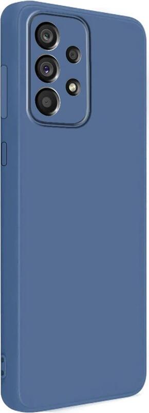 Helmet Case Liquid Silicone Samsung A73, Blue