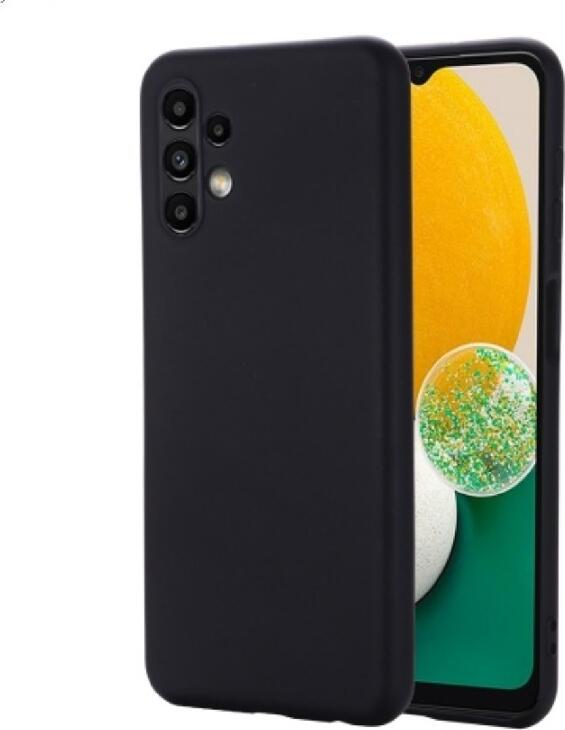Черный противоударный чехол Helmet из жидкого силикона для Samsung Galaxy A13, 6.6 дюйма, пылезащитный корпус с внутренней сетчатой структурой