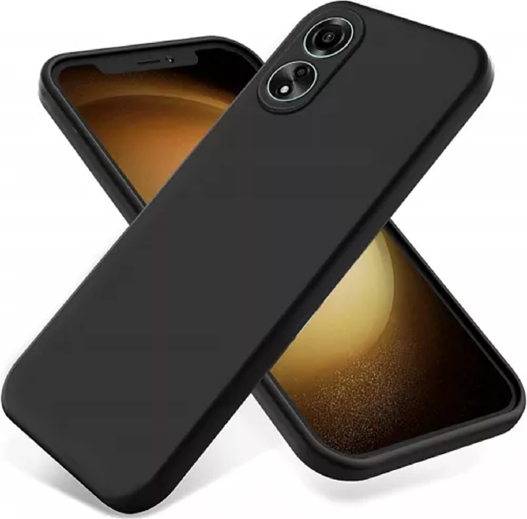 Helmet Liquid Silicone Case for Oppo A58, 6.72 inch Shockproof Matte TPU Cover, Anti-slip Dust Resistant Protective Shell with Raised Edges