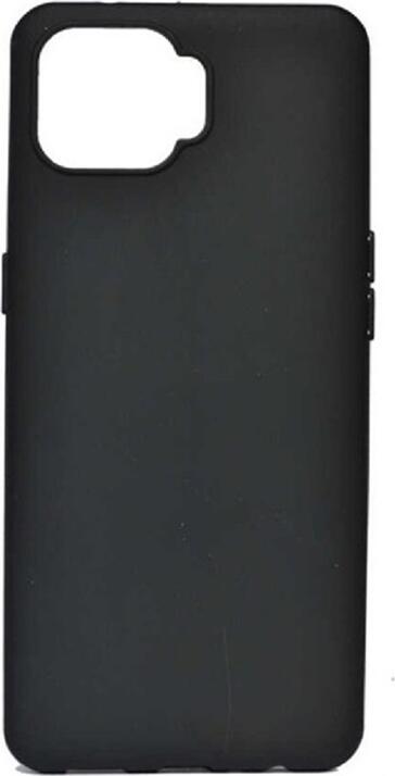 Helmet Case Liquid Silicone Oppo Reno 4 Lite, Black