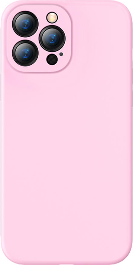 Baseus Case Liquid Silica Gel Protective iPhone 13 Pro Max, Pink
