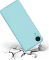 Helmet Liquid Silicone Protective Case for Samsung Galaxy A03 Core 6.5", Shockproof Dust and Scratch Resistant Cover with Impact Distribution Grid