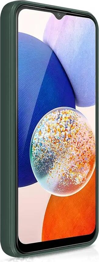 Husa DMLink Helmet Case pentru Samsung Galaxy A05s, Verde, Silicon Lichid Shockproof, 6.7 inch, Rezistenta la Praf cu Structura Interna tip Fagure