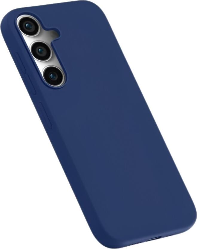 Чехол Helmet Case из жидкого силикона для Samsung Galaxy S23 FE, противоударный защитный кейс с антискользящим покрытием и защитой экрана