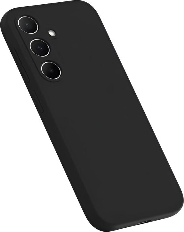 WOO Case Liquid Silicone Samsung A55 5G, Black