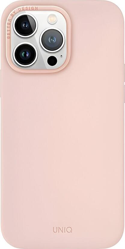 Uniq Case for iPhone 15 Pro Max Hybrid Magclik Charging Lino Hue, Pink