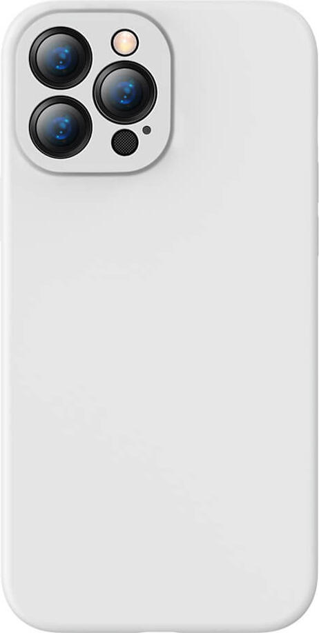 Baseus Case Liquid Silica Gel Protective iPhone 13 Pro, White