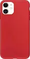 Red Liquid Silicone Protective Case for Apple iPhone 11, Soft-Touch Shockproof Back Cover with Full-Body Coverage and Precise Cutouts