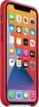 Red Liquid Silicone Protective Case for Apple iPhone 11, Soft-Touch Shockproof Back Cover with Full-Body Coverage and Precise Cutouts