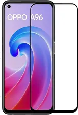 Helmet Diamond Glass 5D Oppo A96, Black