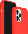 Helmet Liquid Silicone Case for iPhone 12 Pro, 6.1 inch, Shockproof TPU Protective Cover with Grid Texture and Raised Edges, Dust Resistant