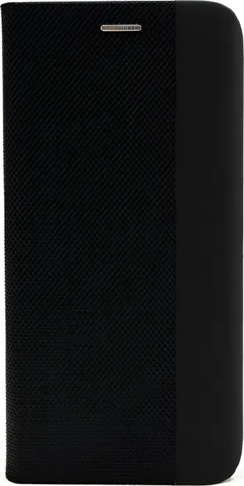 Nylon Flip Case for Xiaomi Mi A2 Lite, Book Style Protective Cover with Rigid Back Shell and Stand Function, Shockproof Dust-Resistant Wallet Case