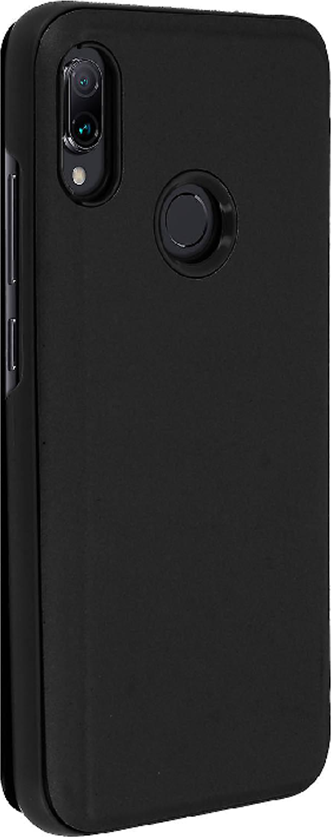 DMLink Helmet Case Mirror Flip for Xiaomi Redmi 7, Polycarbonate Shockproof Cover with Notification Mirror Window, Full Body Protection