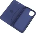 Blue Helmet Wallet Flip Case for Xiaomi Redmi 12, 6.79 inch Shockproof Water-Resistant Nylon Shell Cover with Card Slots, Dustproof Protective Case