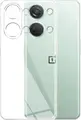Чехол Helmet Case для OnePlus Nord 3, прозрачный защитный кейс из TPU, ударопрочный и гибкий, с приподнятыми краями для защиты экрана и камеры