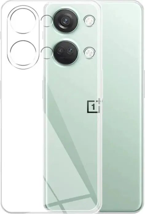 Чехол Helmet Case для OnePlus Nord 3, прозрачный защитный кейс из TPU, ударопрочный и гибкий, с приподнятыми краями для защиты экрана и камеры