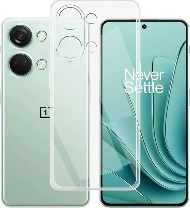 Чехол Helmet Case для OnePlus Nord 3, прозрачный защитный кейс из TPU, ударопрочный и гибкий, с приподнятыми краями для защиты экрана и камеры