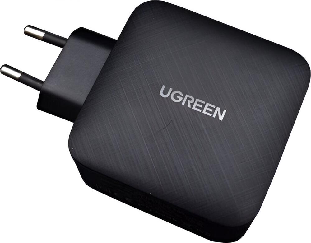Incarcator Rapid UGREEN GaN 65W USB-C, Adaptor Priza PD 3.2 PPS QC 4+, Incarcare Rapida pentru Laptopuri, MacBook Air, Tablete si Smartphone-uri, Priza EU