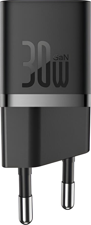 Baseus Wall Charger GaN5 Mini 1C 1*Type-C 30W, Black