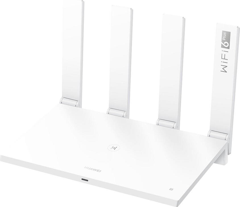 Huawei WiFi AX3 Home Gateway Router, Wi-Fi 6 Dual Band AC3000, 3000 Mbps, Gigahome Quad-Core 1.4 GHz CPU, 128MB RAM, 4 External Antennas, WPA3 Security