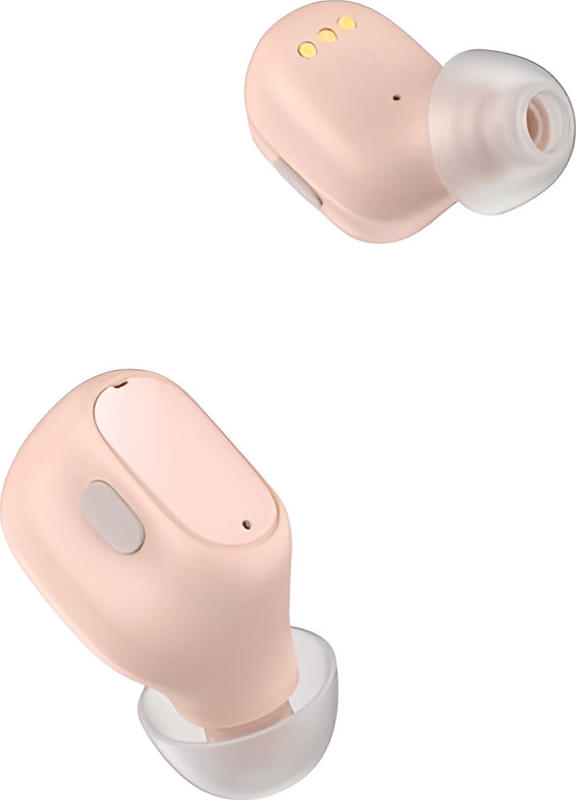 Baseus Encok WM01 Plus TWS In-ear Wireless Earbuds, Bluetooth v5.0, IPX5 Waterproof, LED Battery Display, Noise Reduction, USB-C Charging, Pink