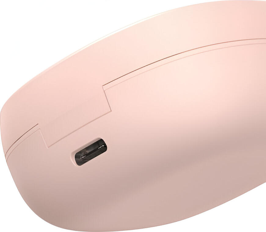 Baseus Encok WM01 Plus TWS In-ear Wireless Earbuds, Bluetooth v5.0, IPX5 Waterproof, LED Battery Display, Noise Reduction, USB-C Charging, Pink