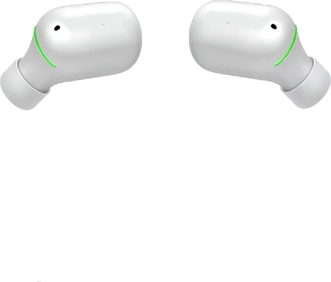 Casca Helmet Earbuds TWS DMLink, Casti In-Ear True Wireless Stereo cu Anulare Zgomot 4 Mic ENC, Rezistenta IPX4, Bluetooth, Baterie 300mAh, Alb