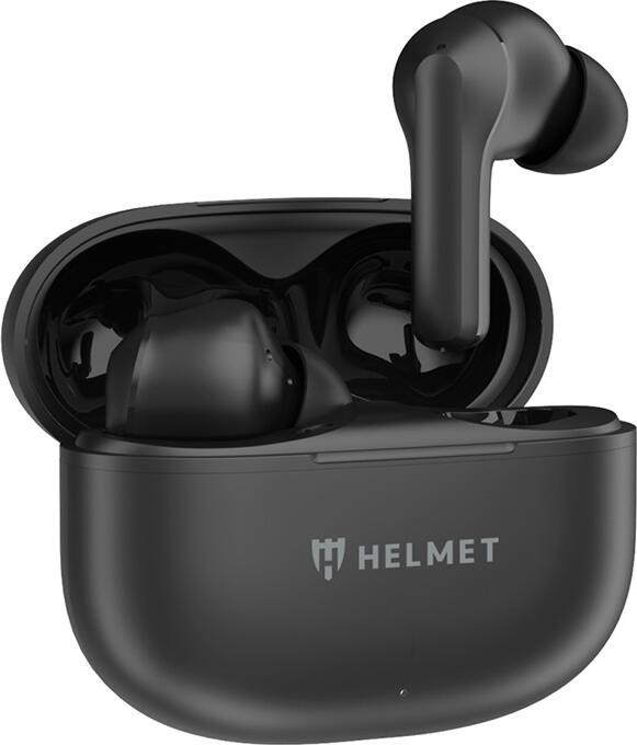 Casca Helmet TWS Pods 2 True Wireless Stereo In-Ear, Negru, Bluetooth 5.0, Rezistenta la apa IPX5, Baterie Totala 36h, Control Tactil, Microfon Integrat